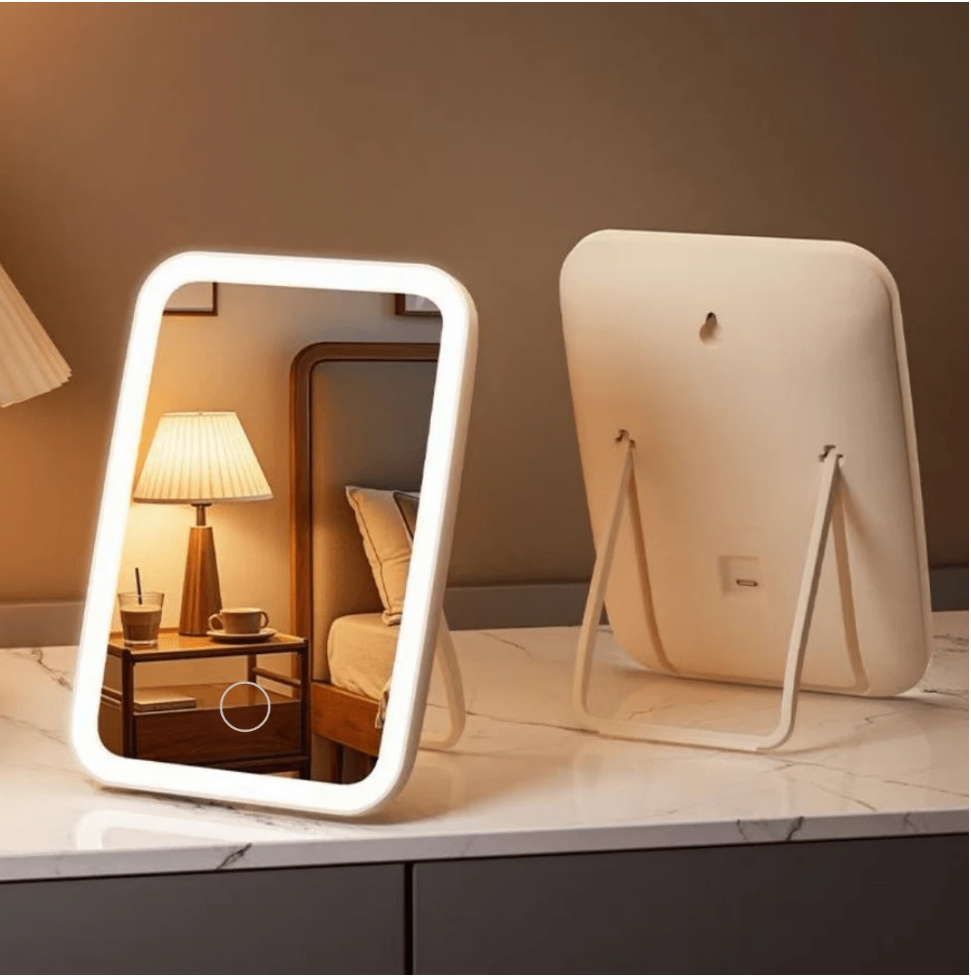 Lighted mirrors